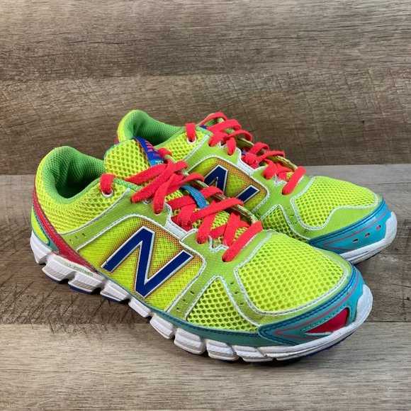 New Balance Shoes New Balance 75v Womens Running Shoe Neon Yellow Blue W750rn1 Size 7
